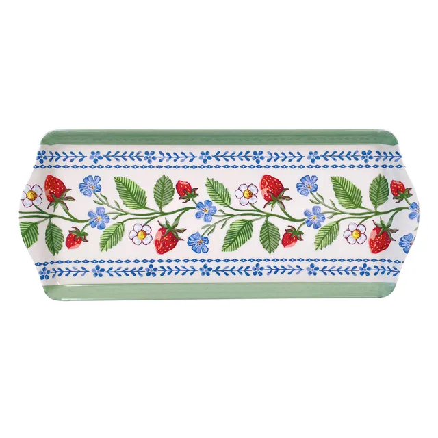 ulster-weavers-strawberry-patch-kleines-serviertablett-in-gr-n image 1