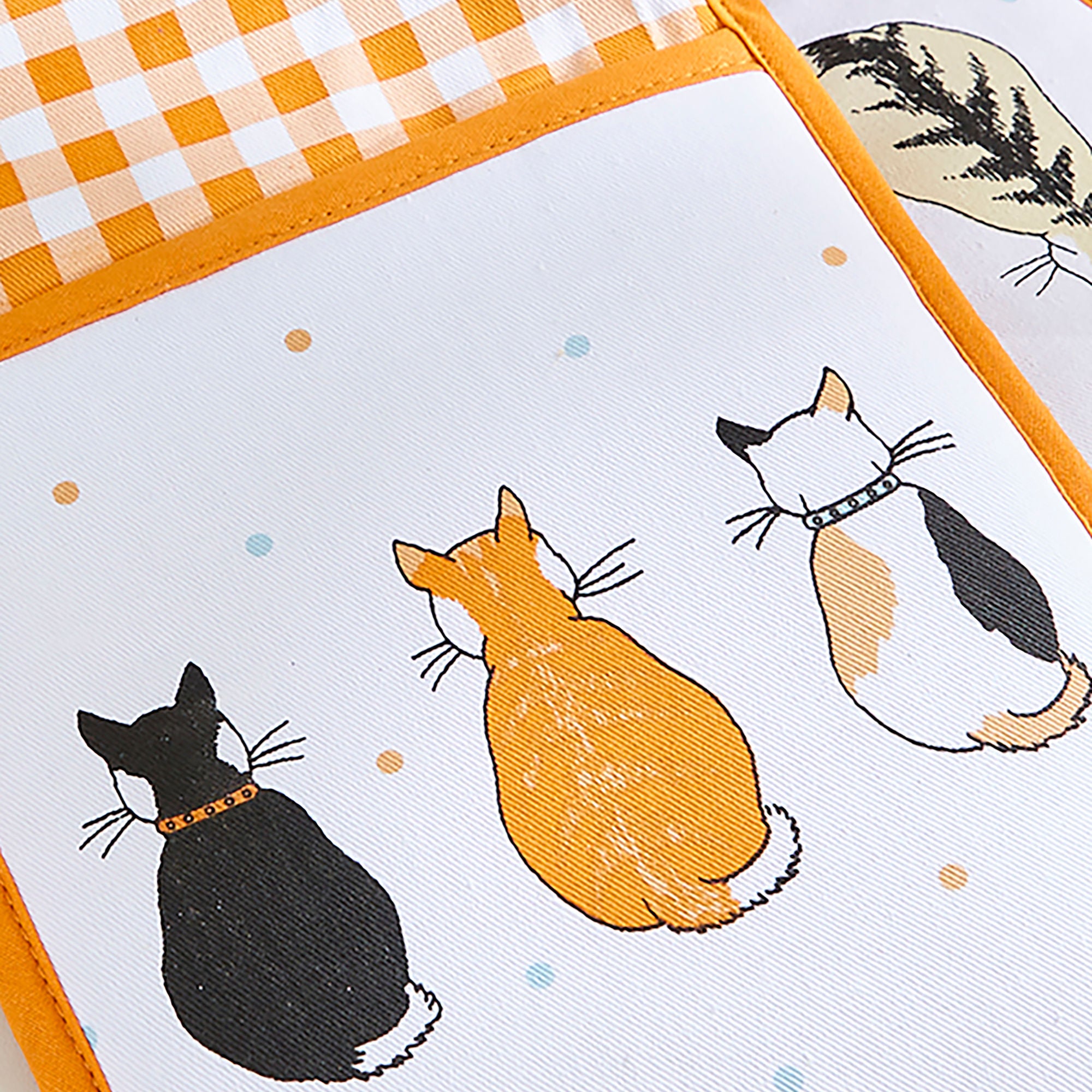 ulster-weavers-cats-in-waiting-2026-doppel-ofenhandschuh-in-orange image 4