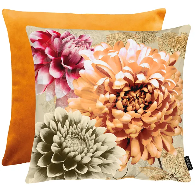 apelt-dahlia-kissenbezug-opulente-bl-ten-auf-samt image 1
