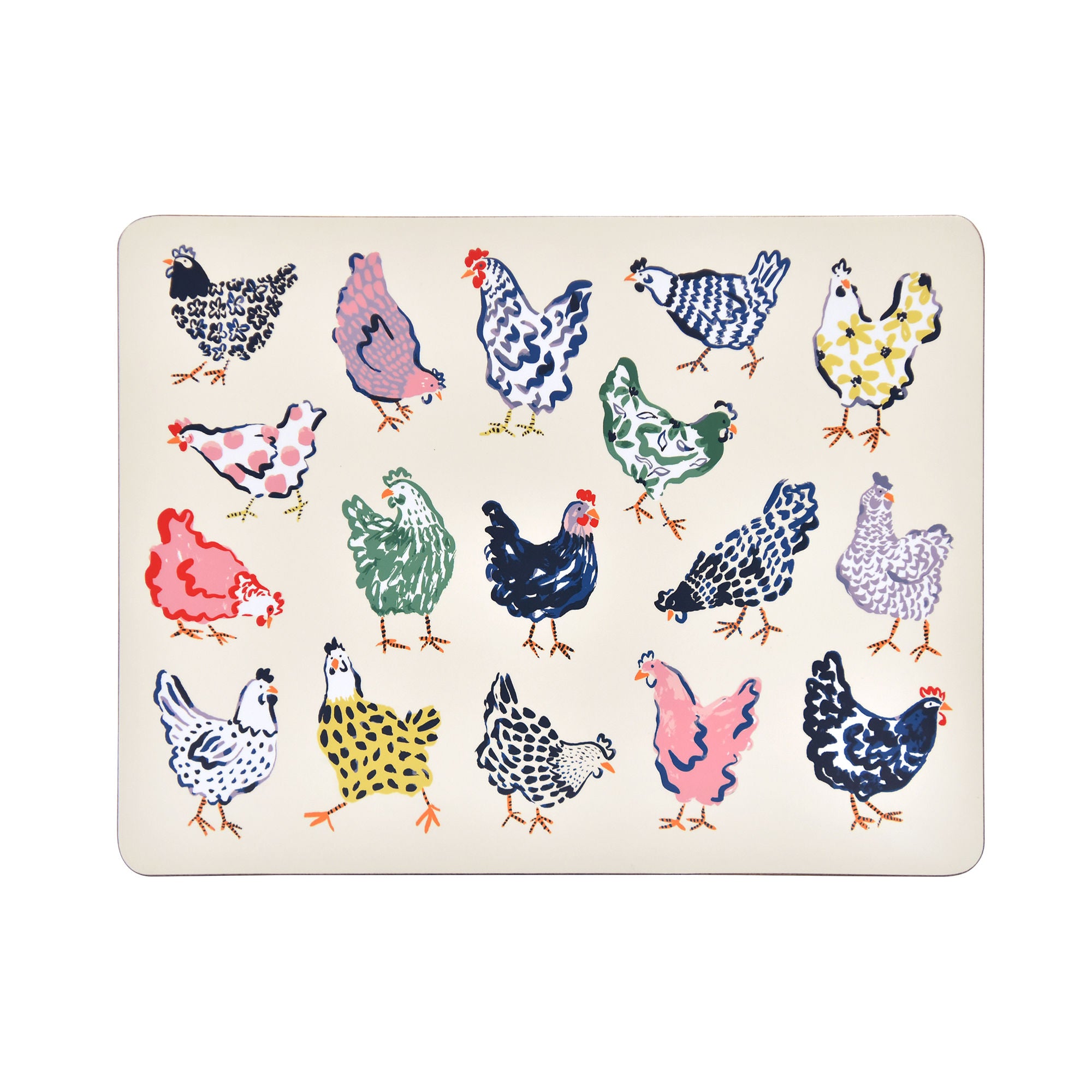 ulster-weavers-chick-chicken-platzset-4er-set-gelb image 1