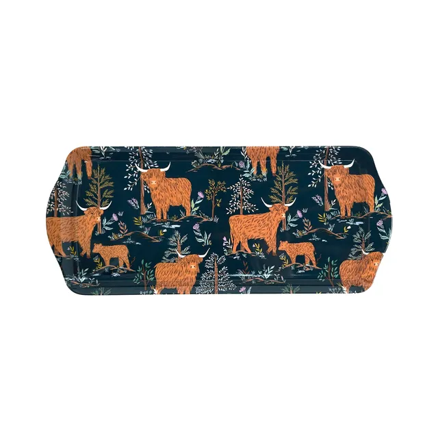 ulster-weavers-connie-the-cow-serviertablett-39x17-cm-in-navy image 1