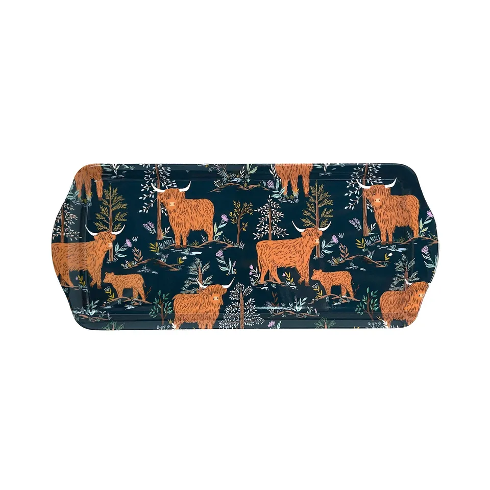 ulster-weavers-connie-the-cow-serviertablett-39x17-cm-in-navy image 1
