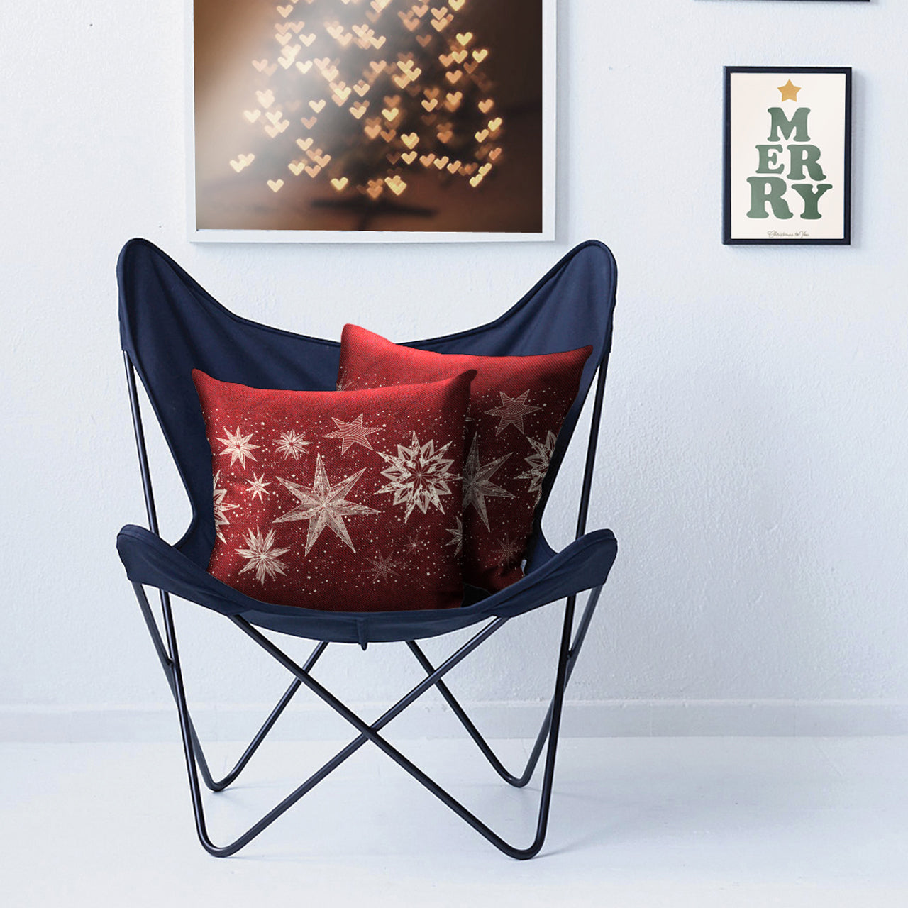 apelt-5843-kissenbezug-weihnachts-sterne-lurex-jacquard image 5