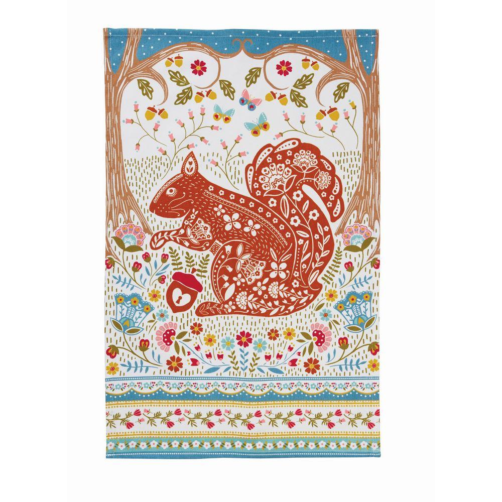 ulster-weavers-woodland-squirrel-geschirrtuch-baumwolle-in-orange image 1
