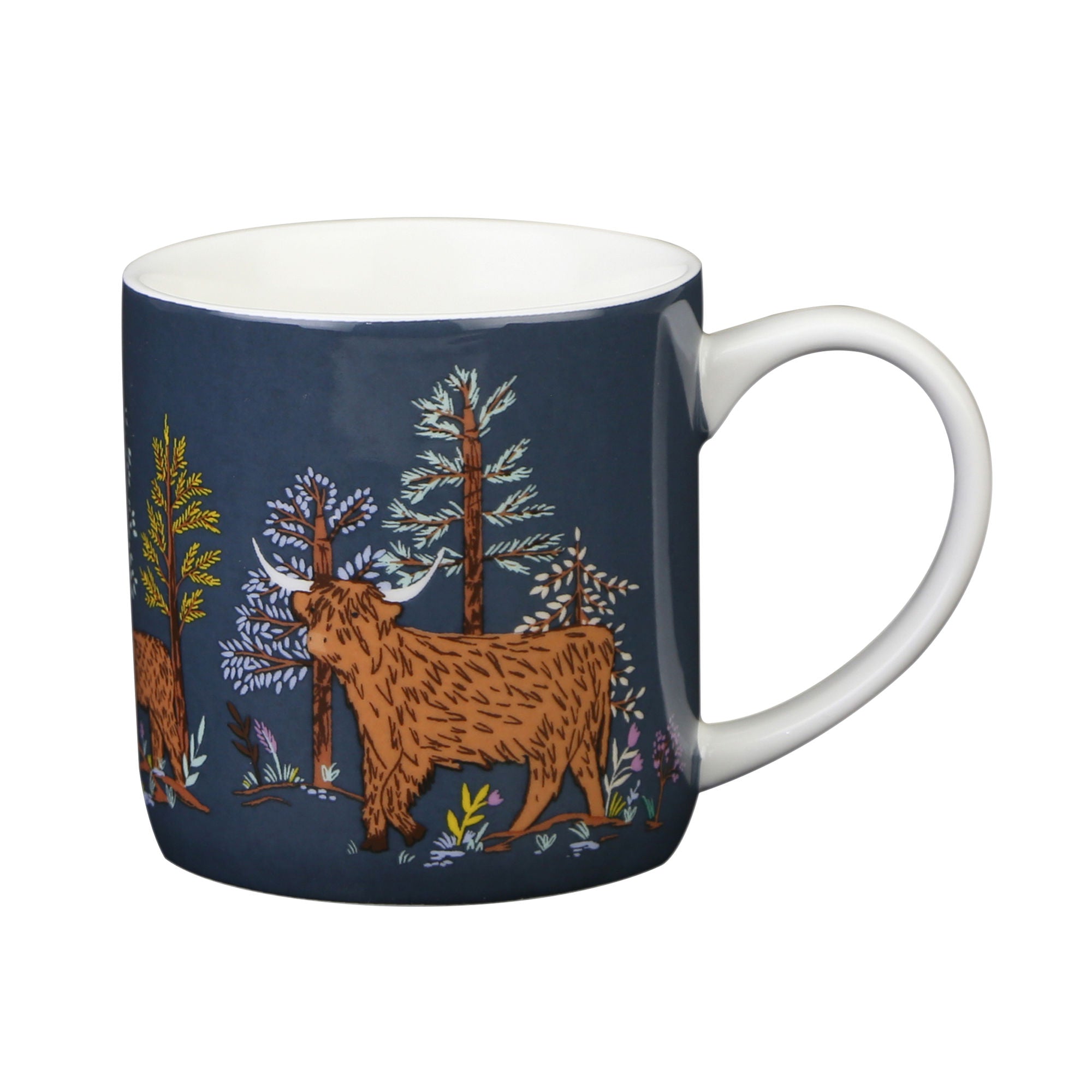 ulster-weavers-connie-the-cow-becher-bone-china-navy image 1