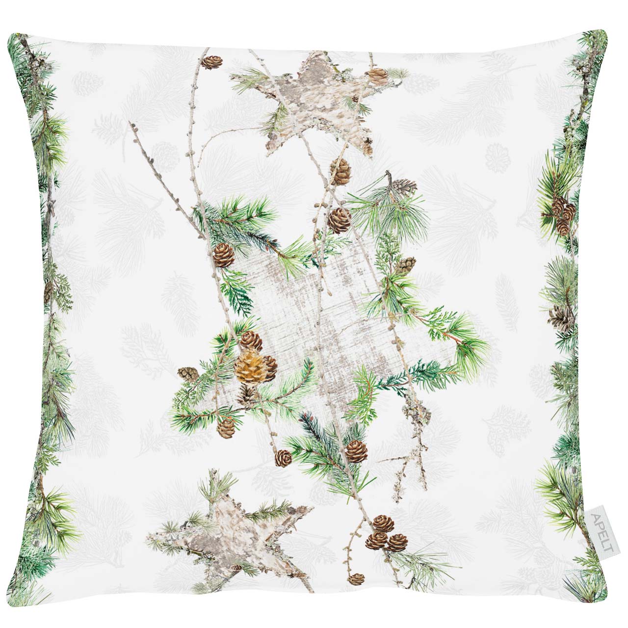apelt-9531-kissen-winter-motiv-weihnachtsgirlande-mit-f-llung image 2