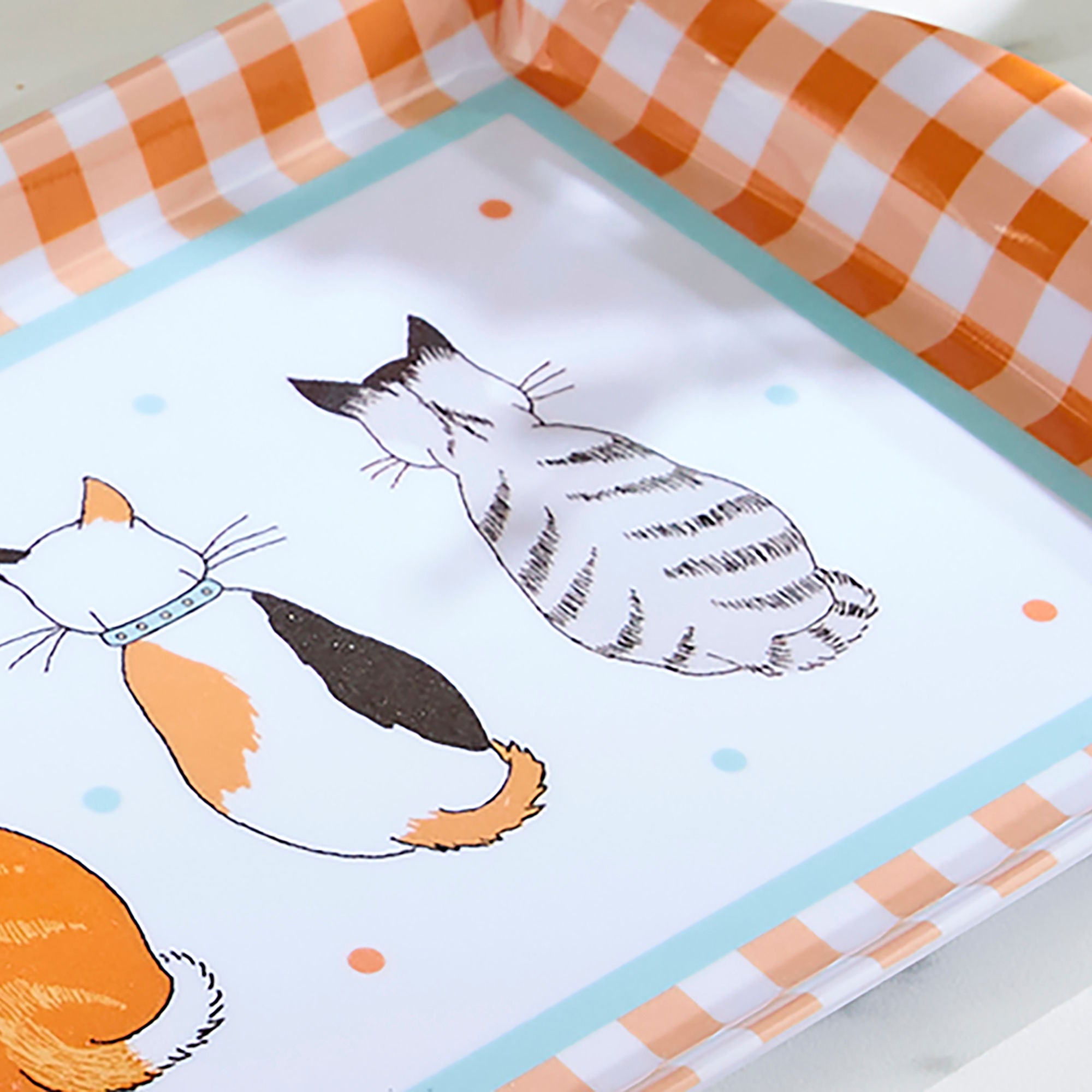ulster-weavers-cats-in-waiting-serviertablett-klein-orange image 4