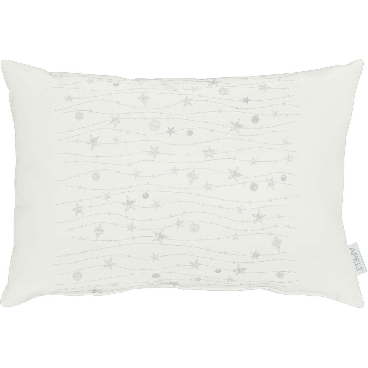 apelt-6301-kissen-lurex-jacquard-sternendesign-mit-f-llung image 7