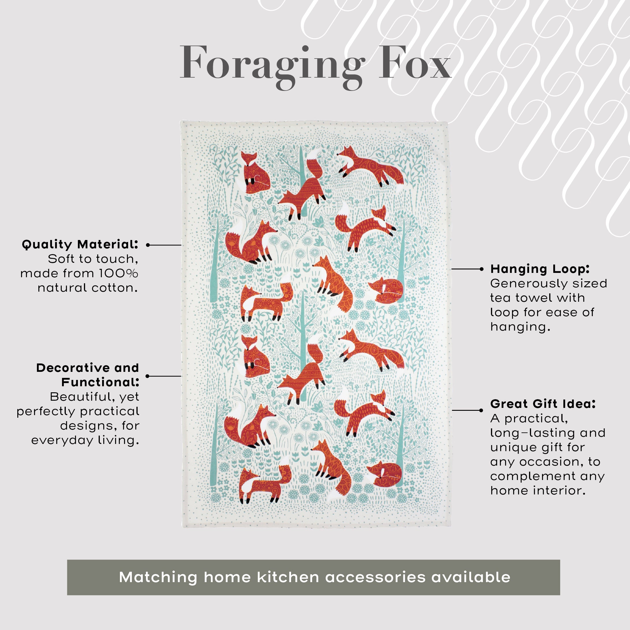 ulster-weavers-foraging-fox-geschirrtuch-baumwolle-in-blau image 3