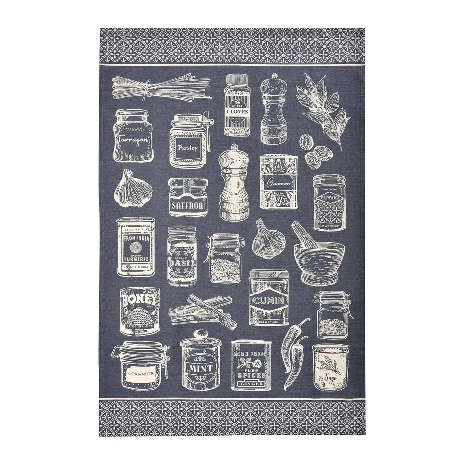 ulster-weavers-herbs-spices-geschirrtuch-baumwolle-in-grau image 1