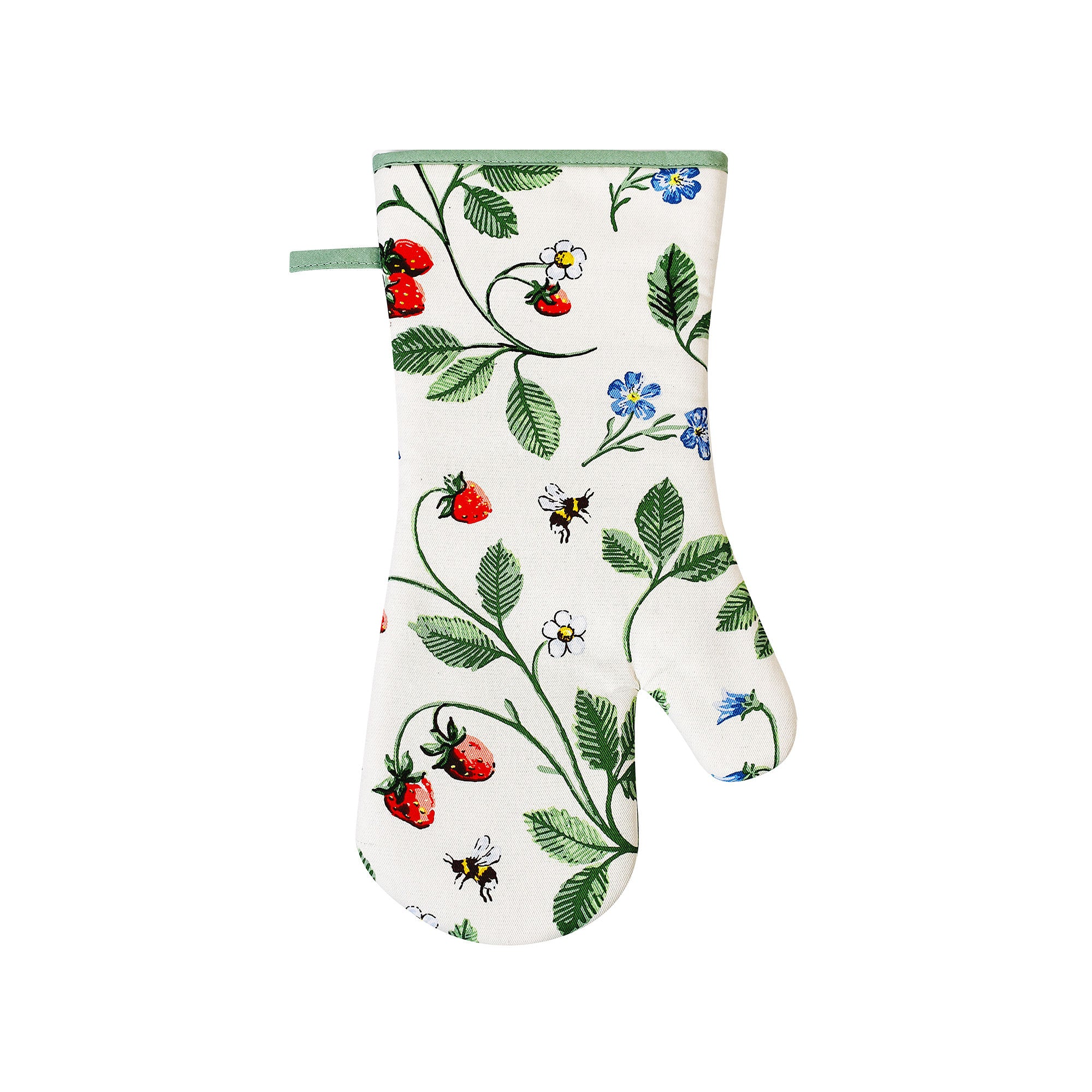 ulster-weavers-strawberry-patch-stulpen-ofenhandschuh-aus-baumwolle-in-gr-n image 1