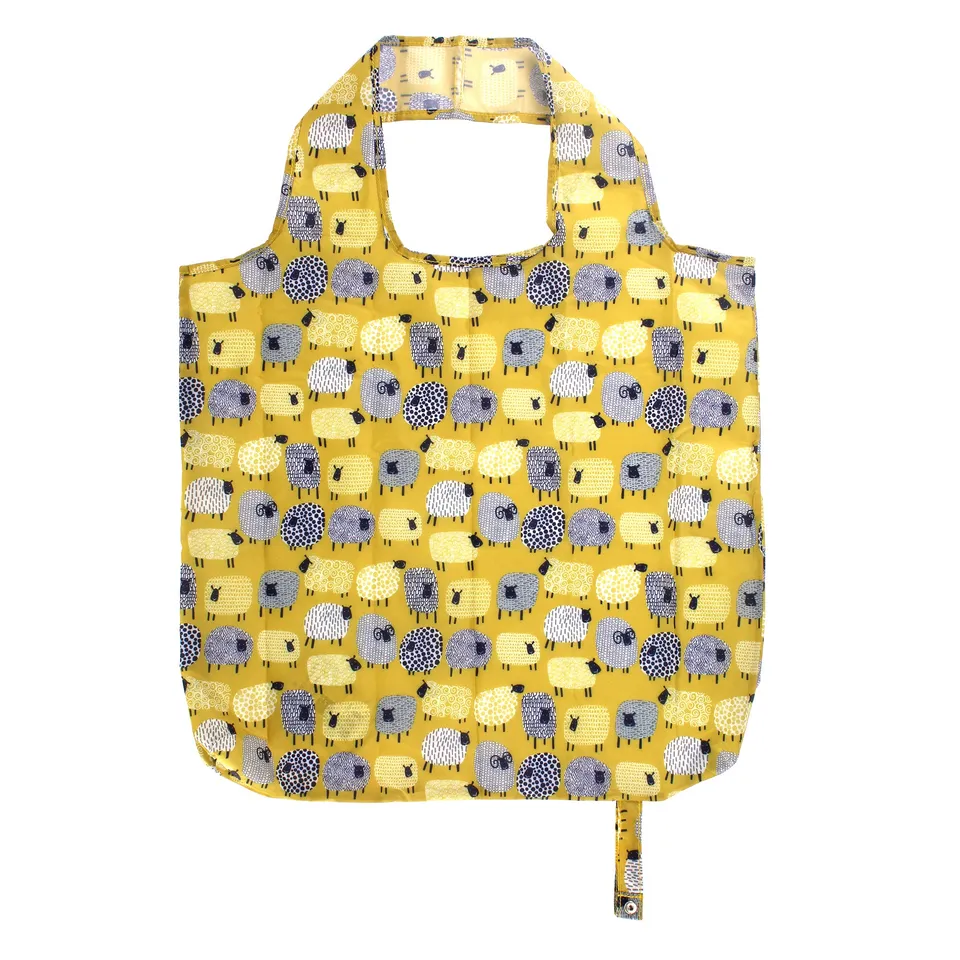 ulster-weavers-dotty-sheep-faltbare-tasche-medium-tote-bag-in-gelb image 1