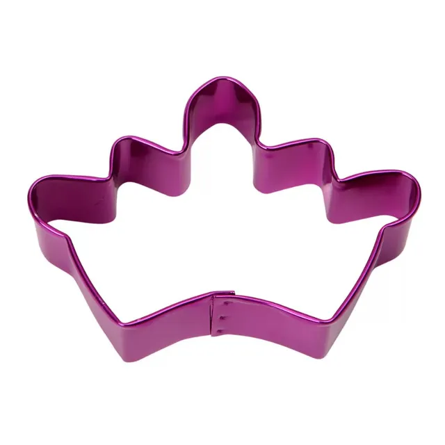 dexam-kronen-ausstechform-9-5-cm-aluminium-lila image 1