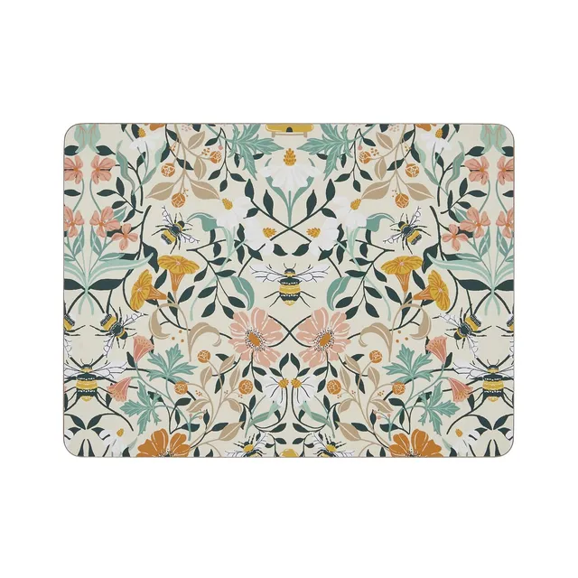 ulster-weavers-bee-bloom-platzsets-4er-set-in-gelb image 1