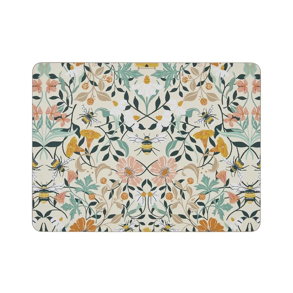 ulster-weavers-bee-bloom-platzsets-4er-set-in-gelb image 1