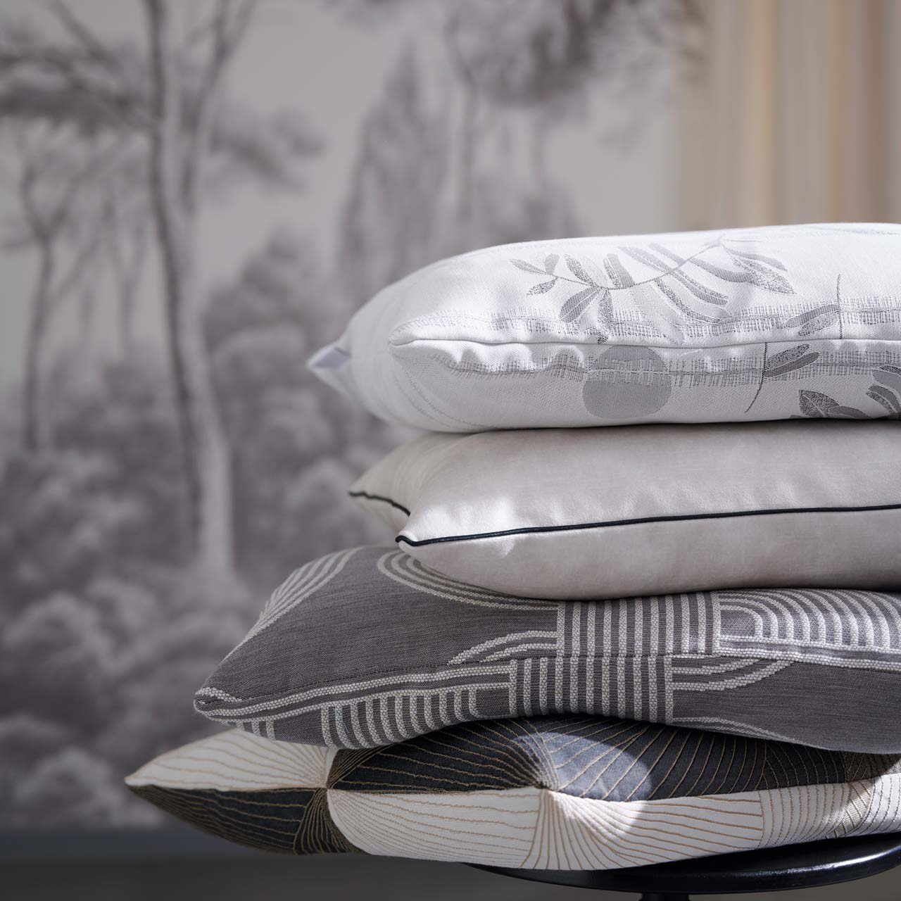 apelt-6871-kissenbezug-blattmotiv-jacquard-loft-style image 7