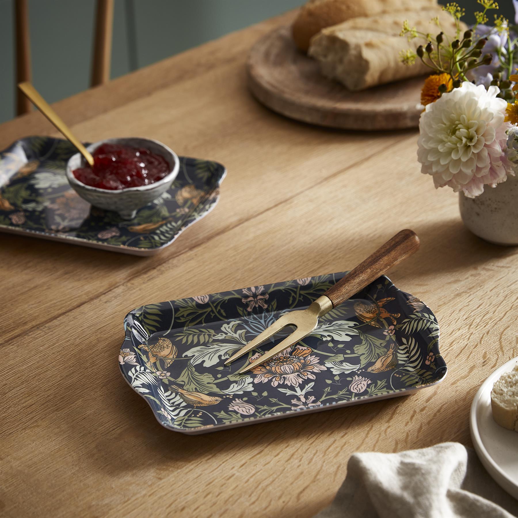 ulster-weavers-finch-flower-tablett-klein-in-navy image 2