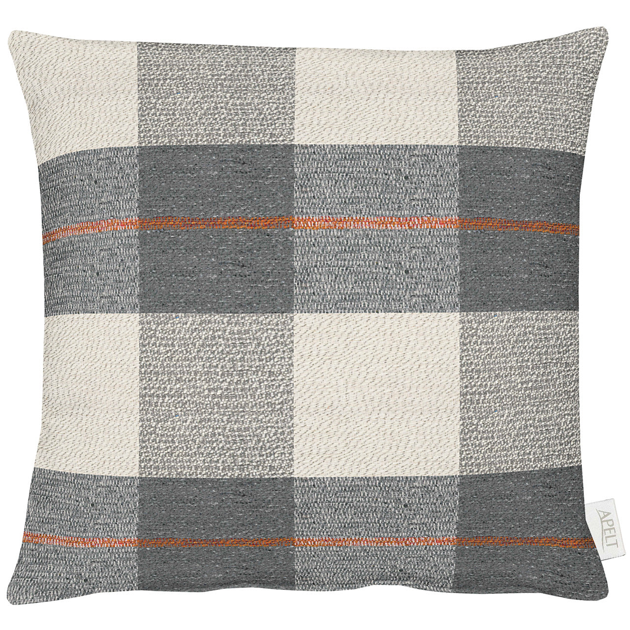 apelt-nebraska-kissenbezug-karomuster-jacquard image 3