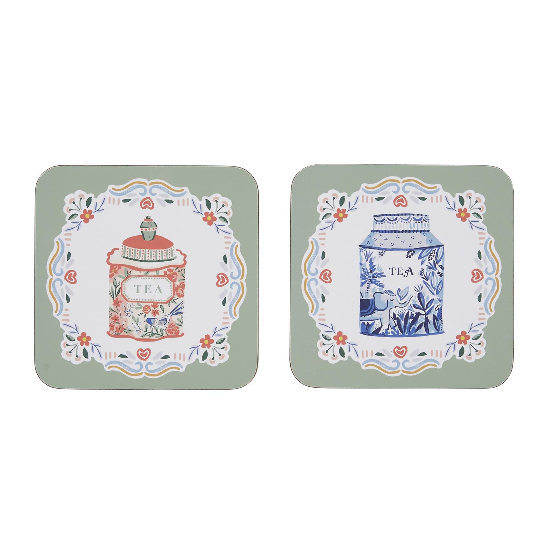 ulster-weavers-tea-tins-untersetzer-4er-pack-in-bunt image 1
