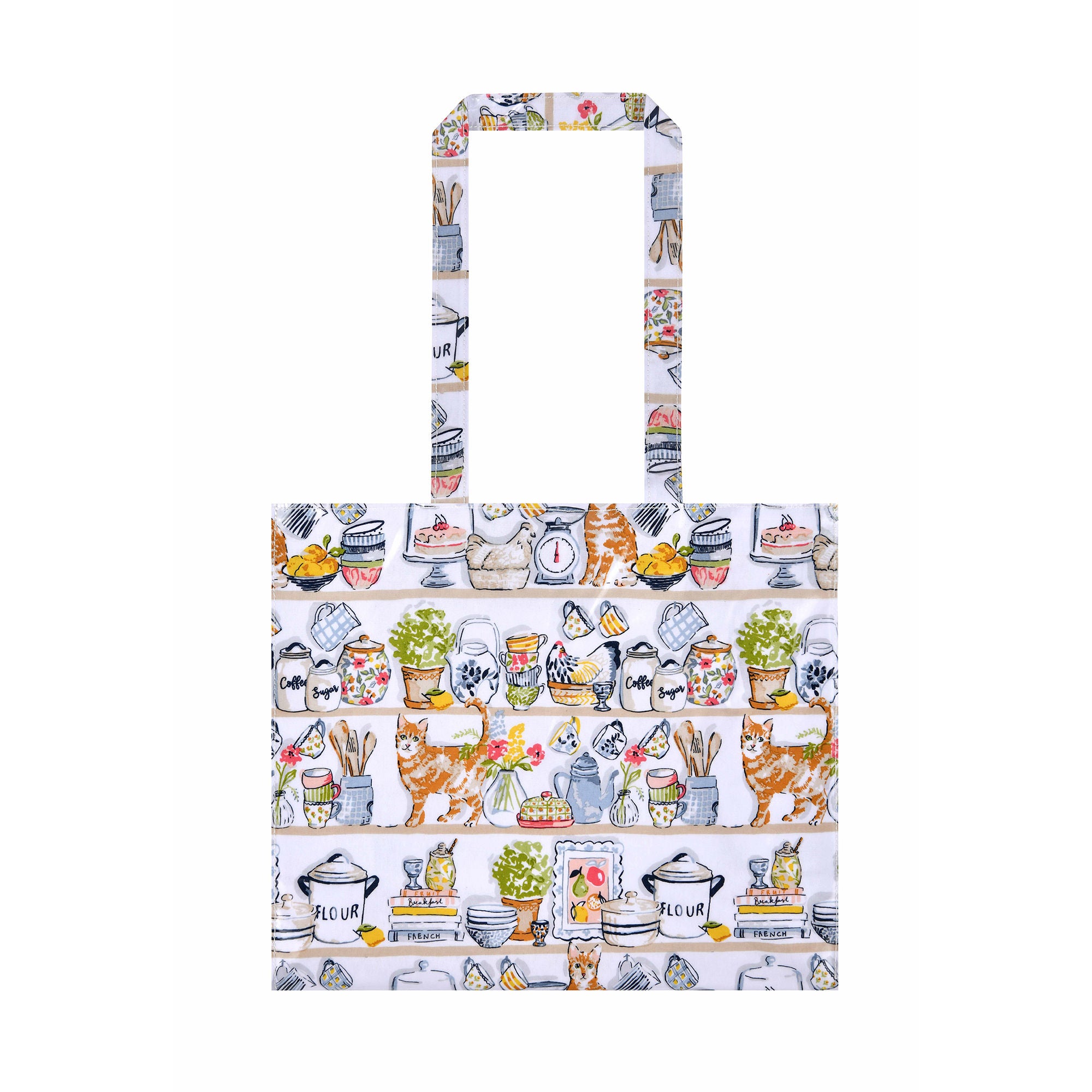 ulster-weavers-pantry-cats-schultertasche-pvc-shopper-in-bunt image 1