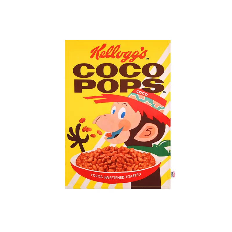 dexam-vintage-kellogg-s-coco-pops-geschirrtuch-baumwolle image 1
