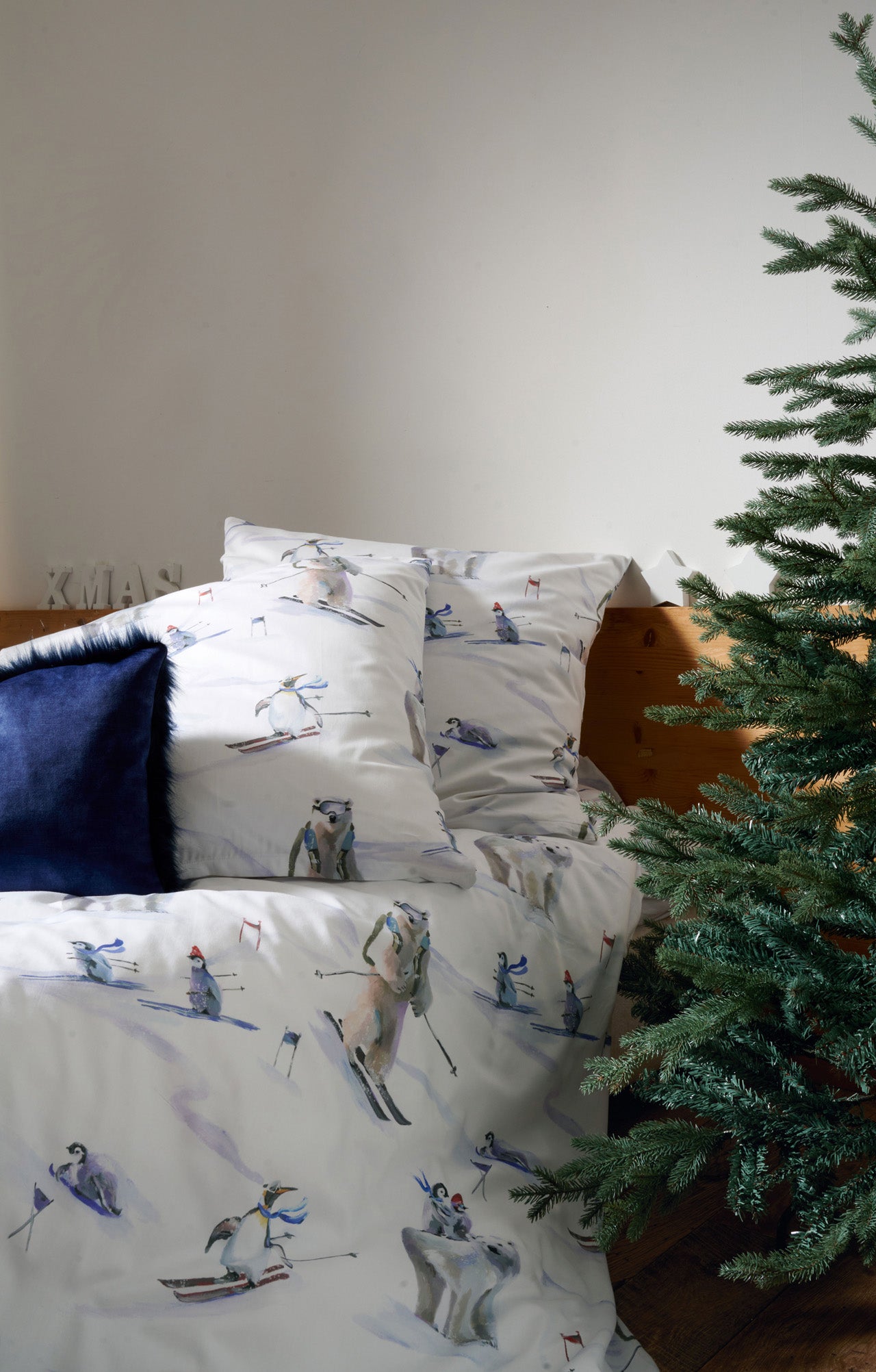 apelt-nils-bettw-sche-baumwoll-satin-eisb-ren-und-pinguine-winterwelt image 3
