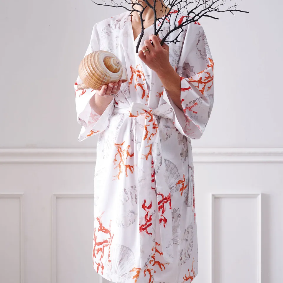 apelt-coral-kimono-baumwoll-satin-korallen-muscheln image 1