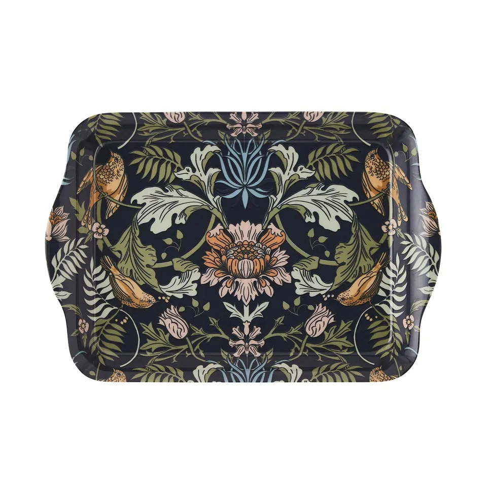 ulster-weavers-finch-flower-tablett-klein-in-navy image 1