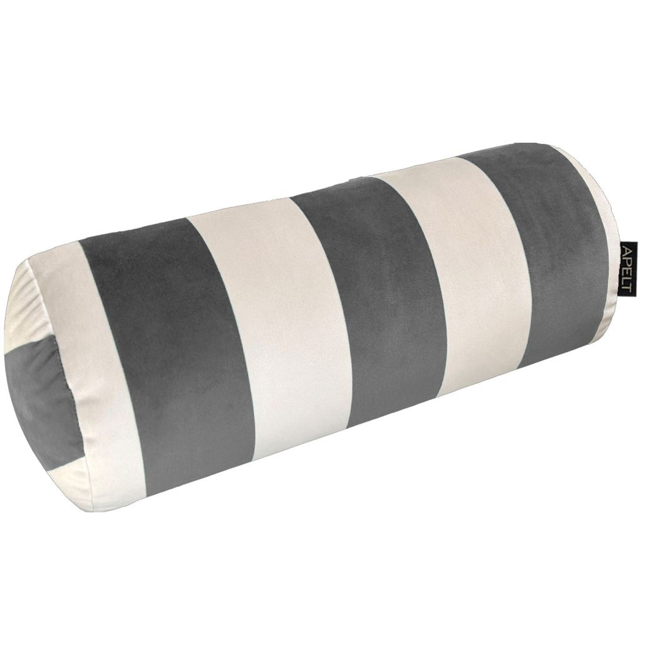 apelt-stripe-nackenrolle-blockstreifen-auf-samt-kissen-mit-f-llung image 7