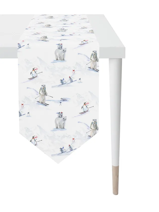 apelt-5800-tischband-eisb-ren-und-co-winterwelt-mit-spitze image 1
