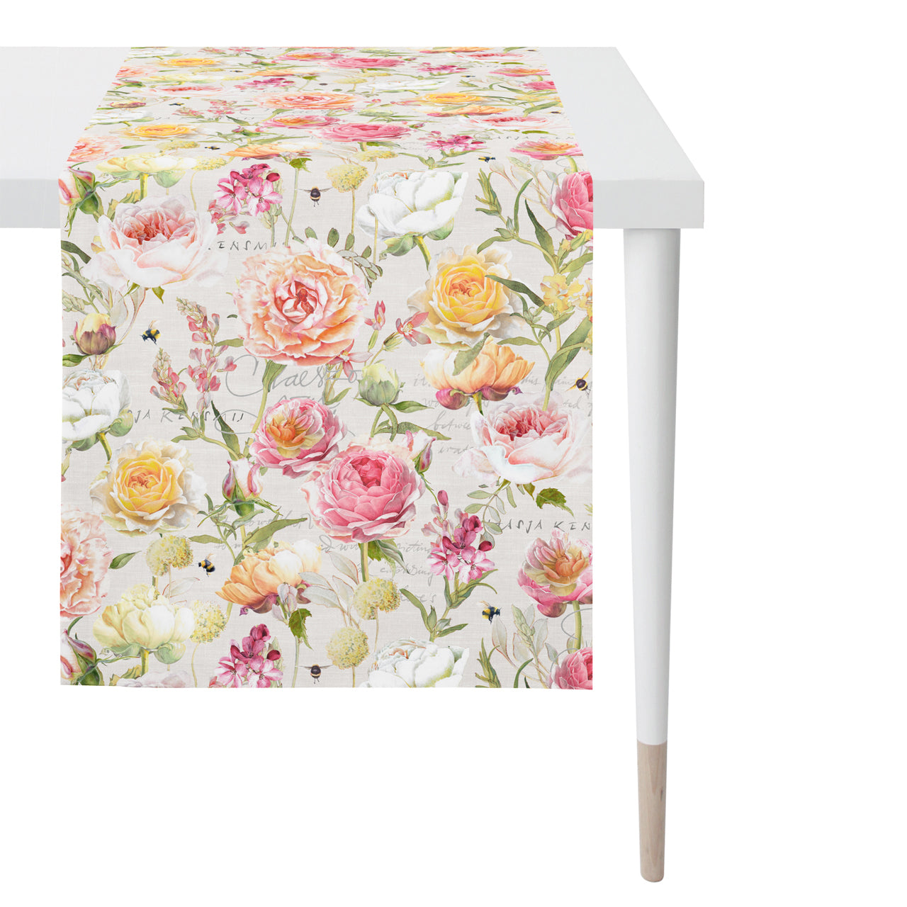 apelt-7701-tischl-ufer-rosen-sommerbl-ten-summergarden-bedruckter-l-ufer image 3