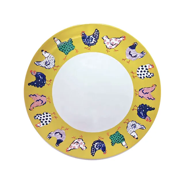 ulster-weavers-chick-chicken-porzellan-essteller-in-gelb image 1