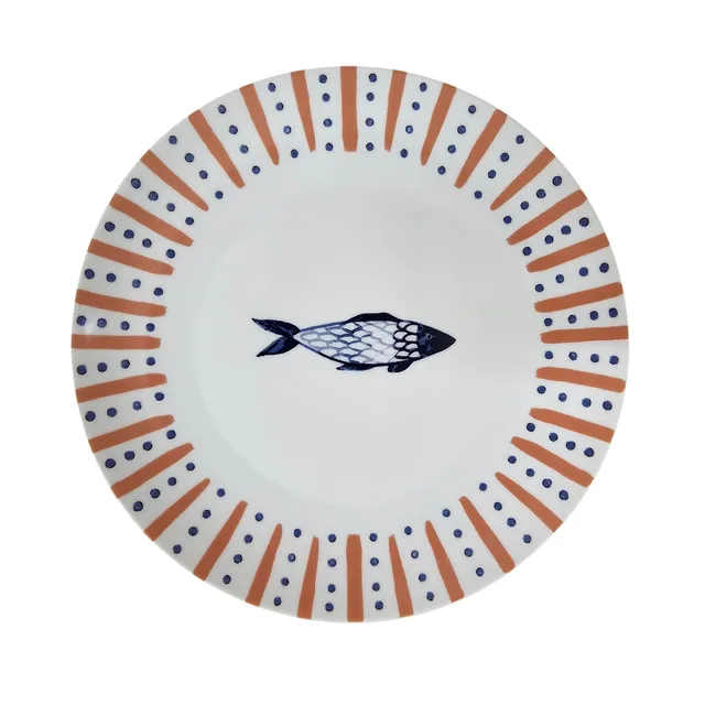 ulster-weavers-catch-of-the-day-porzellan-essteller-in-mehrfarbig image 1