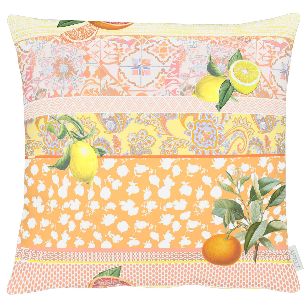 apelt-6754-kissenbezug-paisley-citrus-aperol-summertime image 3