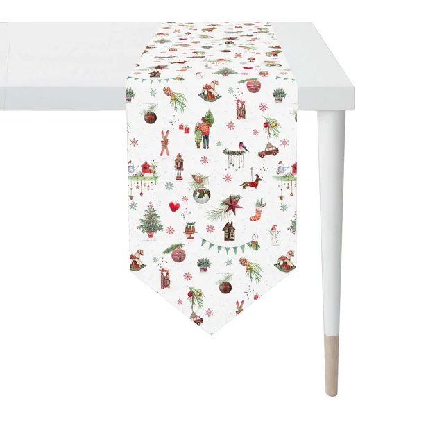 apelt-6200-tischband-winterwelt-christmas-all-over image 1