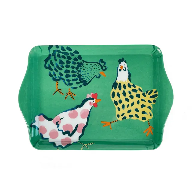 ulster-weavers-chick-chicken-scatter-tray-serviertablett-gelb image 1