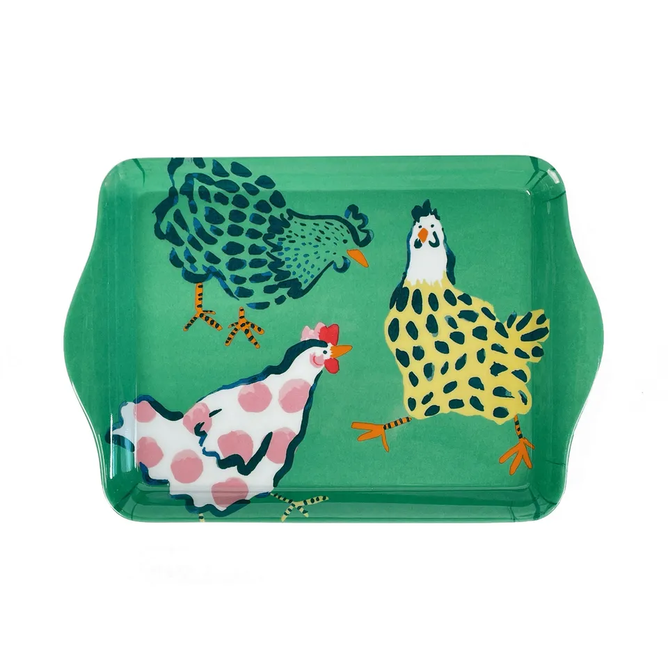 ulster-weavers-chick-chicken-scatter-tray-serviertablett-gelb image 1