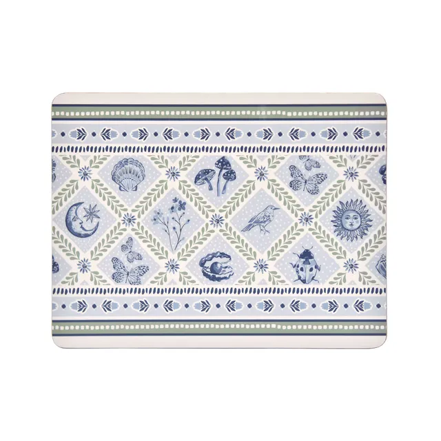 ulster-weavers-coastal-treasures-platzset-4er-pack-in-blau image 1