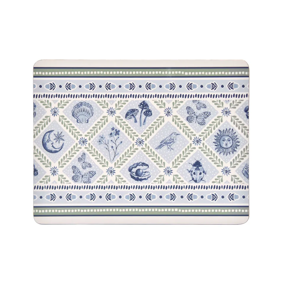 ulster-weavers-coastal-treasures-platzset-4er-pack-in-blau image 1