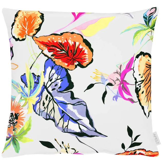 apelt-ibiza-kissenbezug-tropical-summer-exotische-bl-tter-und-bl-ten image 1