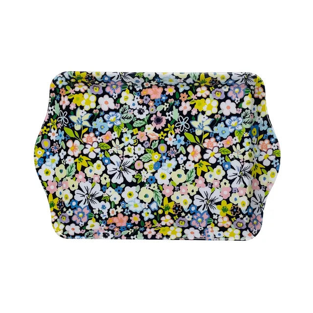 ulster-weavers-confetti-floral-serviertablett-streu-tablett-21x14-cm-bunt image 1