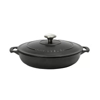 chasseur-servier-kasserolle-24-cm-oval-aus-gusseisen-1-5-liter image 2