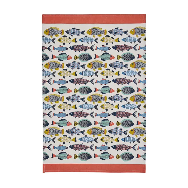 ulster-weavers-aquarium-geschirrtuch-baumwolle-in-blau image 1