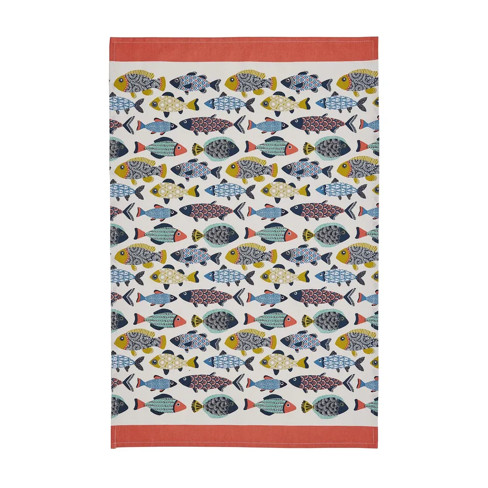 ulster-weavers-aquarium-geschirrtuch-baumwolle-in-blau image 1