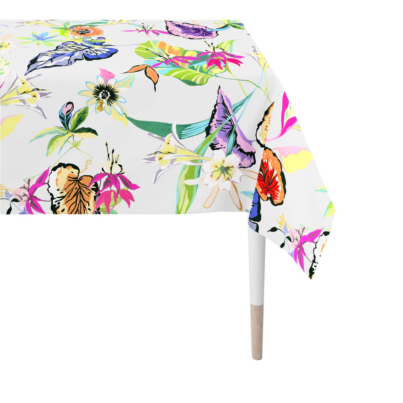 apelt-ibiza-tischdecke-exotische-bl-tter-und-bl-ten-summertime image 7