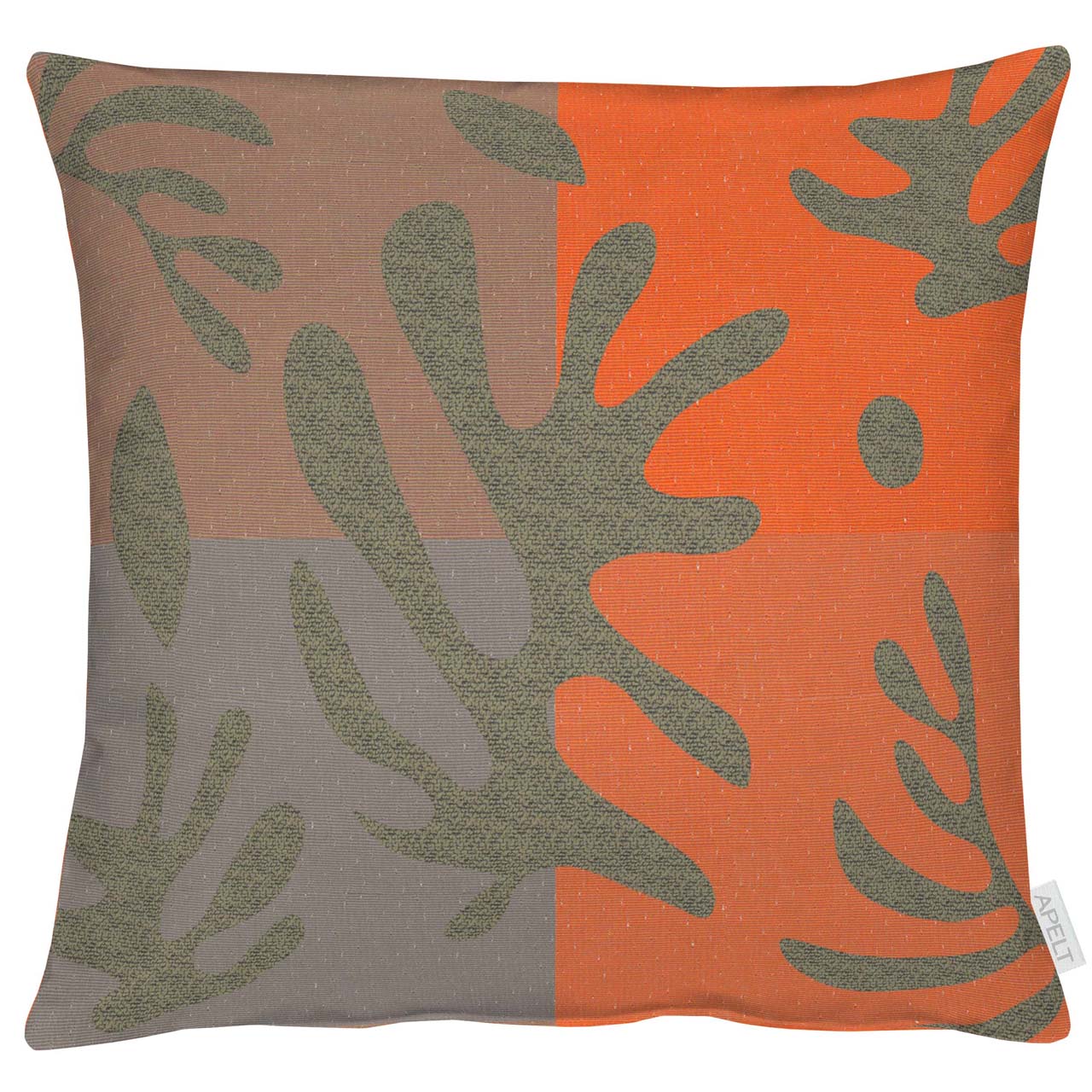 apelt-dora-kissen-blattmotiv-jacquard-mit-f-llung image 5