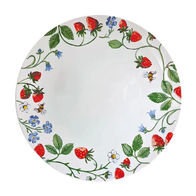 ulster-weavers-strawberry-patch-speiseteller-porzellan-in-gr-n image 1