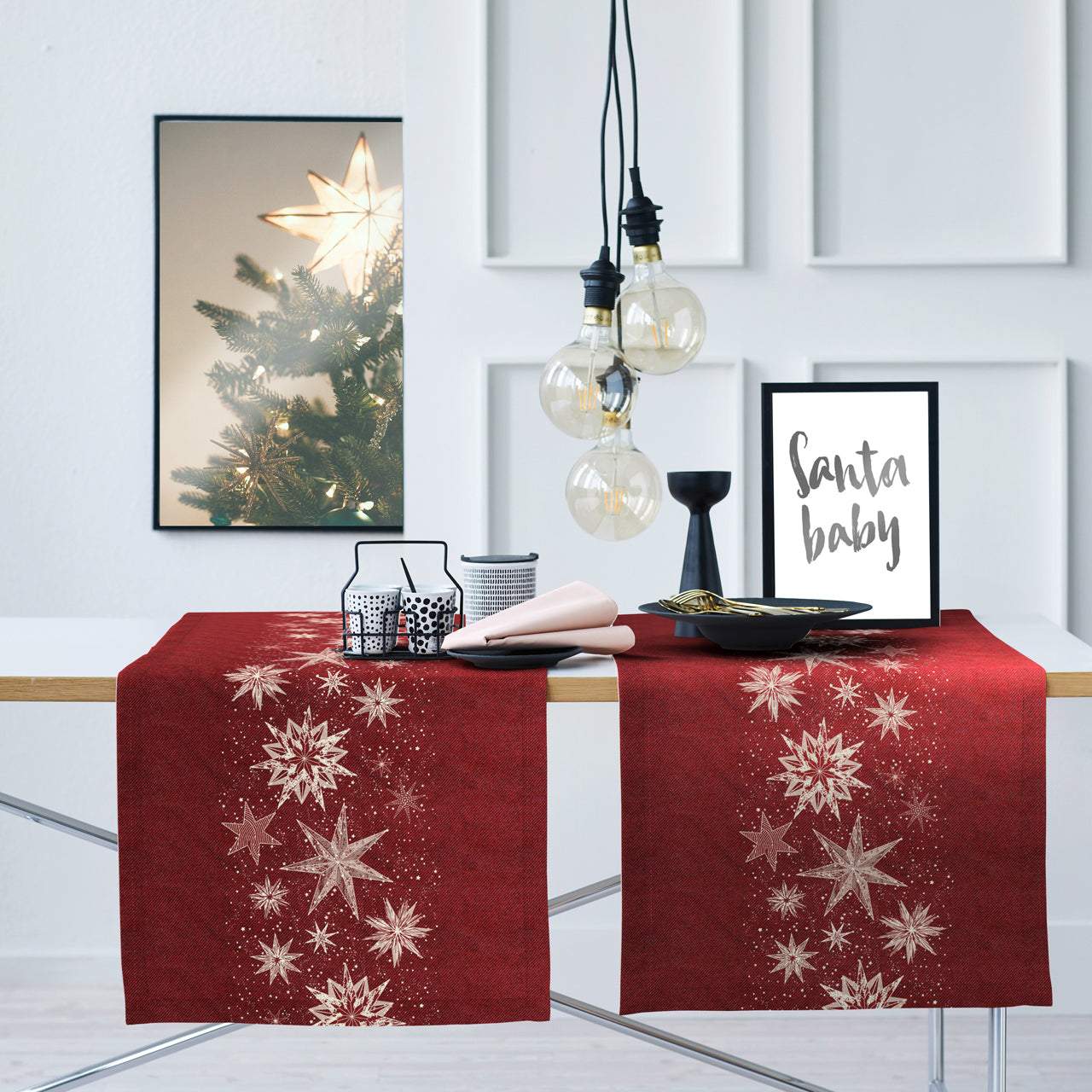 apelt-5843-l-ufer-weihnachtliche-sterne-lurex-jacquard-tischl-ufer image 6