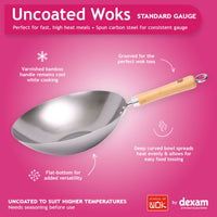 dexam-school-of-wok-wok-30-cm-aus-unbeschichtetem-carbonstahl image 6