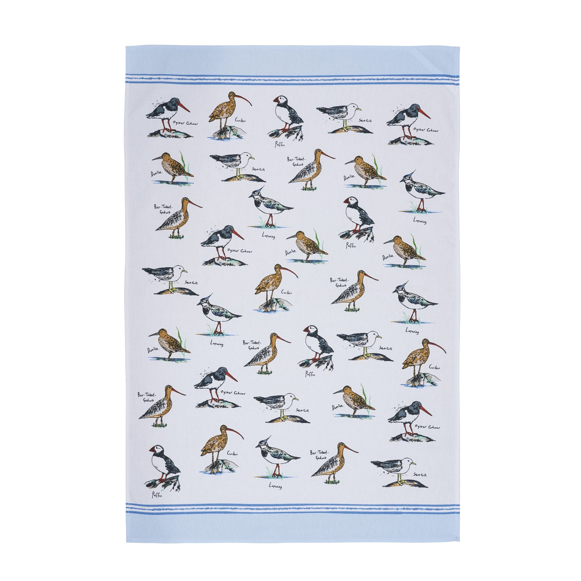 ulster-weavers-coastal-birds-baumwoll-geschirrtuch-blau image 1